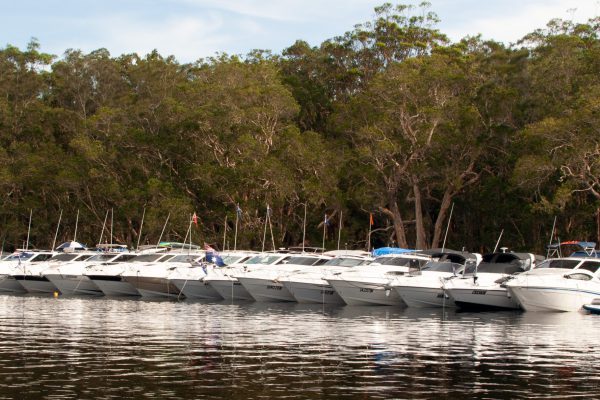 Australia day raft up Myall